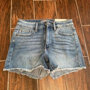 Just USA Hi Rise Denim Shorts NWT